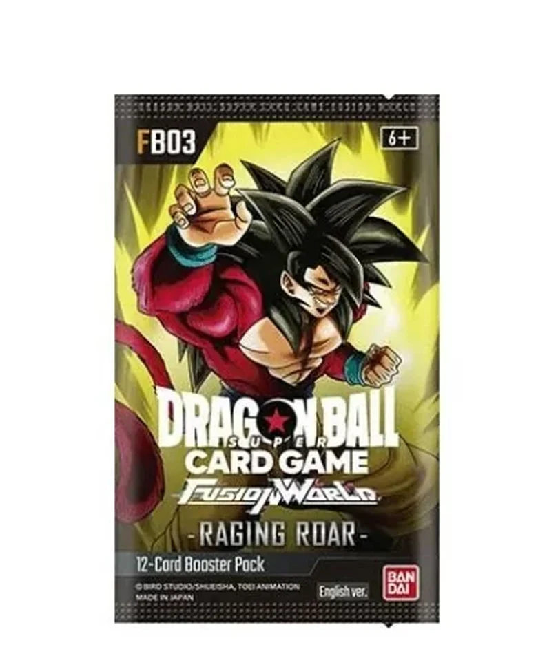 Bustina - Dragon Ball Fusion World Card Game - Raging Roar FB-03 ENG