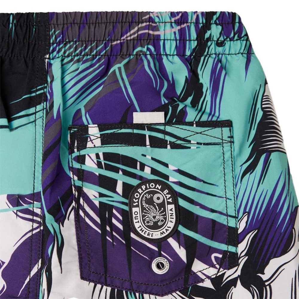 Costume Jam Stampato All Over "Neon Skull" Jr - immagine 3