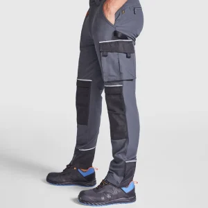 Pantalone da Lavoro Multitasche WALL – Ginocchiere Anti-Abrasione e Tripla Cucitura | Roly WRK Pantalone da Lavoro Multitasche WALL – Ginocchiere Anti-Abrasione e Tripla Cucitura | Roly WRK