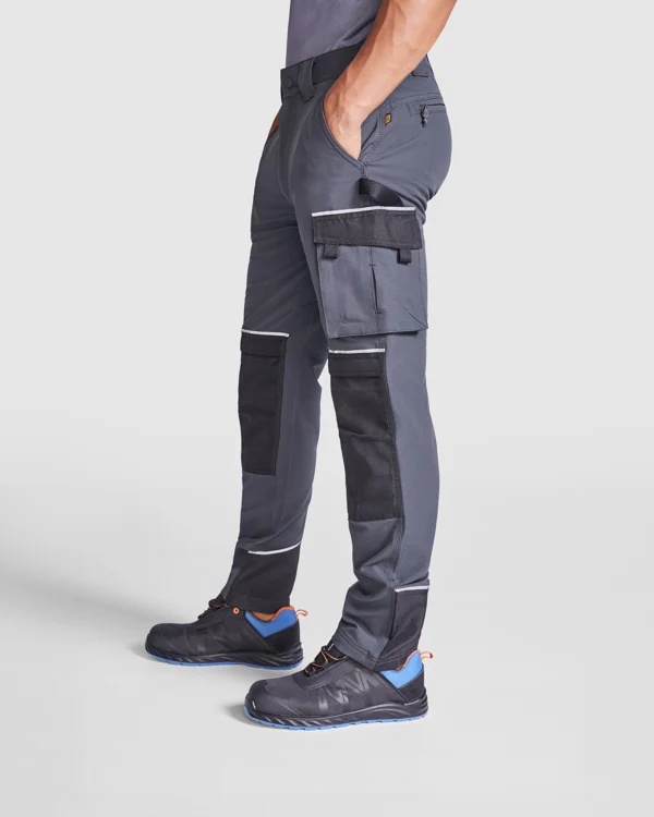 Pantalone da Lavoro Multitasche WALL – Ginocchiere Anti-Abrasione e Tripla Cucitura | Roly WRK