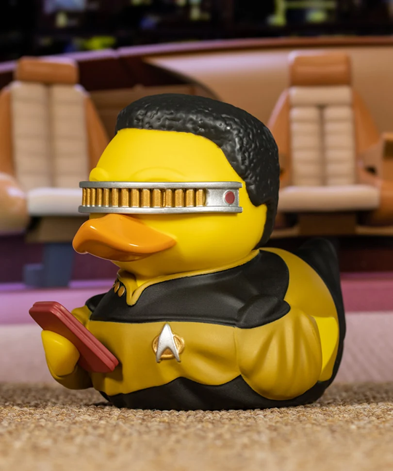 Star Trek Geordi La Forge TUBBZ Cosplaying Duck Collectible