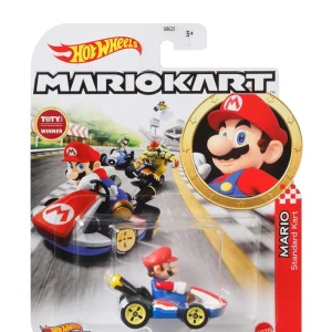Hot Wheels Super Mario Kart Scala 1:64 – Mario Hot Wheels Super Mario Kart Scala 1:64 – Mario
