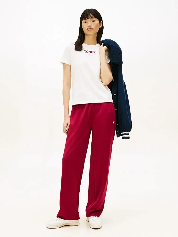 Tommy Hilfiger T Shirt Donna Tjw Reg Essential Logo - immagine 3
