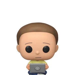 Morty with Laptop