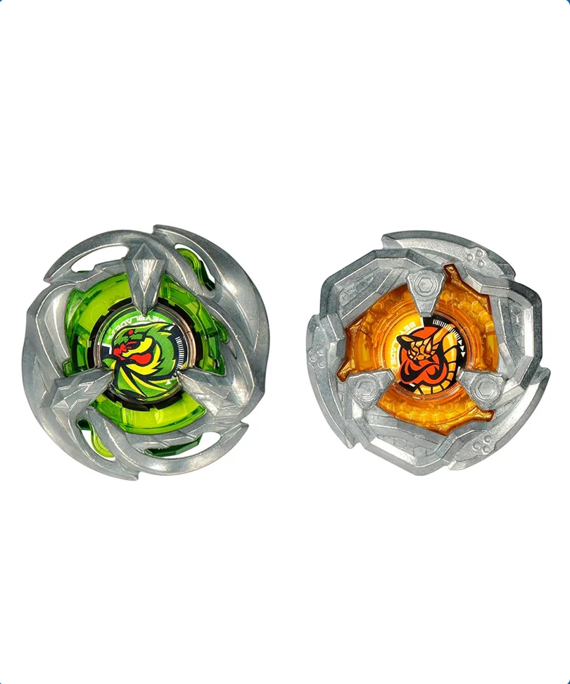 Beyblade X - Dual Pack: Gale Wyvern 5-80GB & Tail Viper 3-80HN - immagine 2