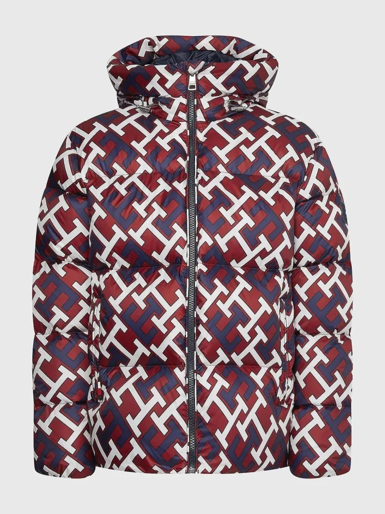 Tommy Hilfiger Giacca Uomo Ny Zero G Down Monogram