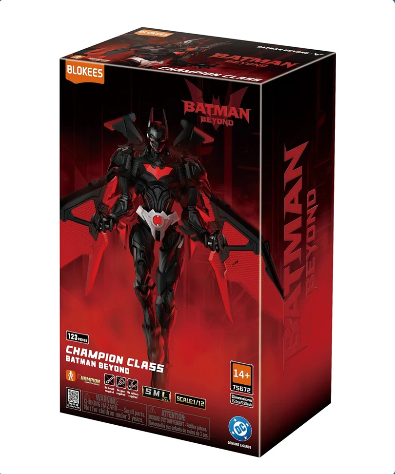 DC Hero Blokees Plastic Model Kit Champion Class Batman Beyond 02