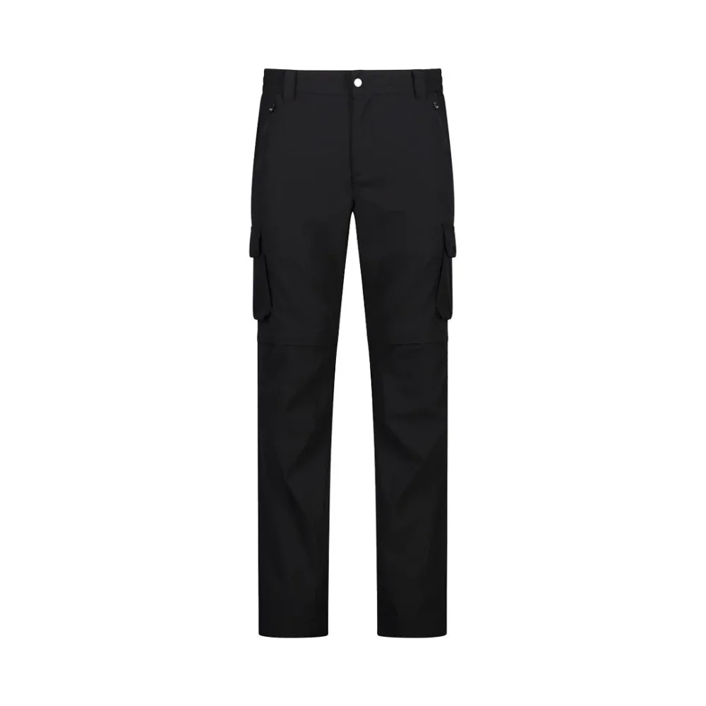 Pantaloni Zip Off Con Tasche Uomo