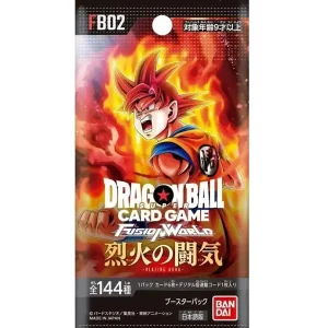 Bustina – Dragon Ball Fusion World – Blazing Aura FB-02 JAP