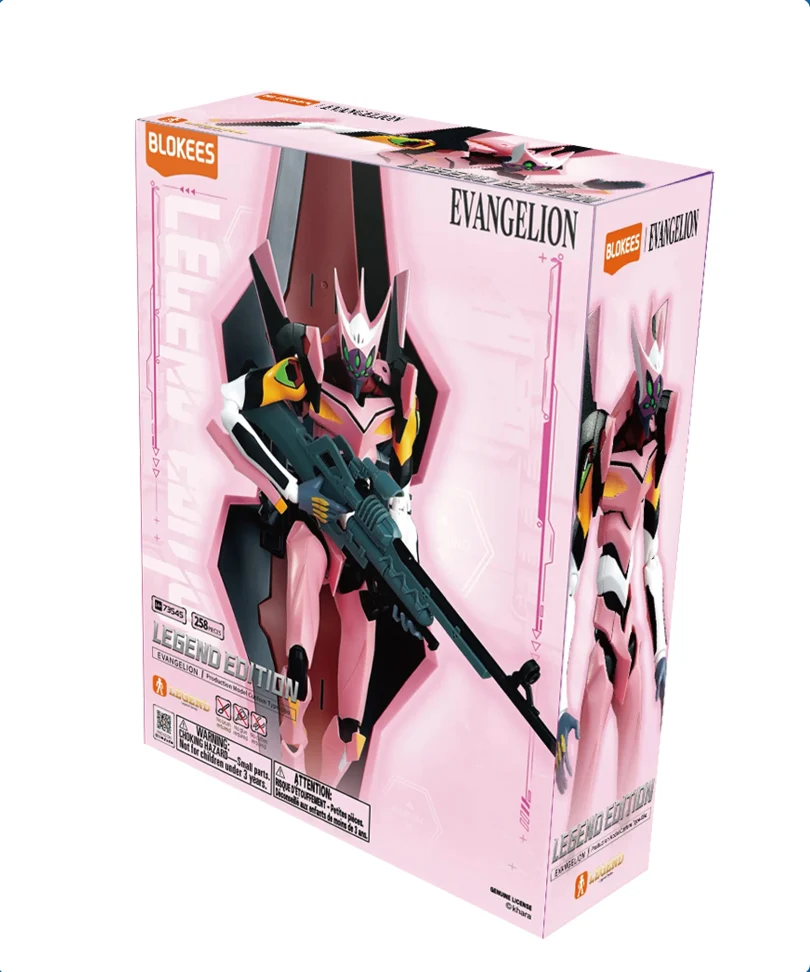 Evangelion Blokees Plastic Model Kit Model Type-08
