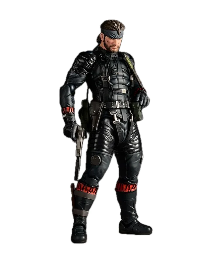 Revoltech A.y. Metal Gear Solid Delta Naked Snake Sneaking Suit Ver Action Figure