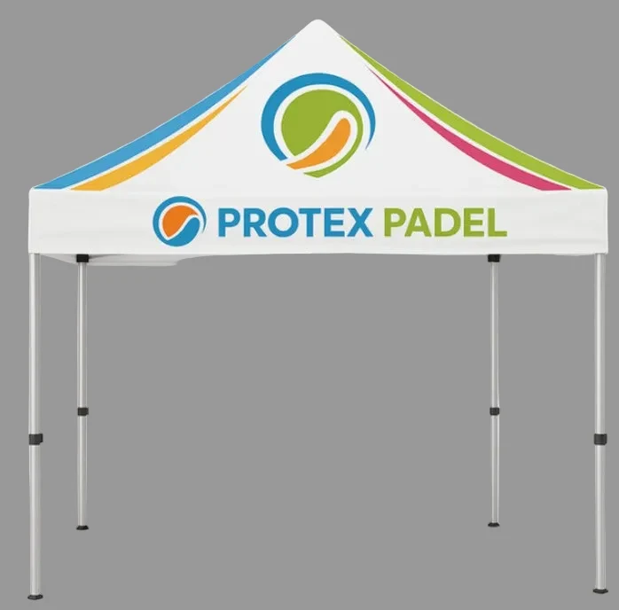 Gazebo Personalizzato con Stampa Sublimatica - 3x3 mt - Tetto e Pareti