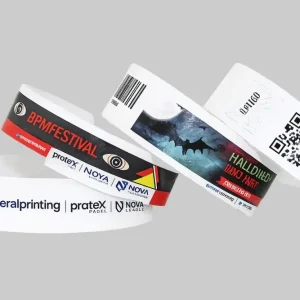 Braccialetti in Tyvek personalizzabili con stampa fotografica 25 mm Braccialetti in Tyvek personalizzabili con stampa fotografica 25 mm