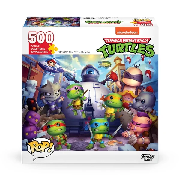 Teenage Mutant Ninja Turtles Puzzle (500 pezzi) Teenage Mutant Ninja Turtles Puzzle (500 pezzi)