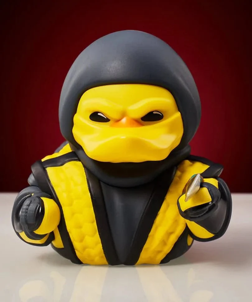 Mortal Kombat Scorpion TUBBZ Cosplaying Duck Collectable - immagine 3