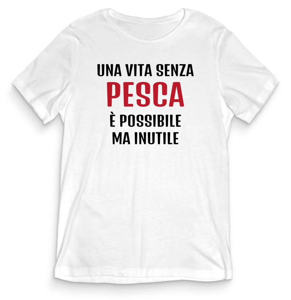 T-shirt Divertente – PESCA – tee24-026