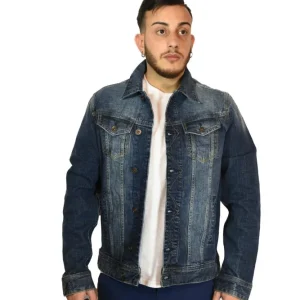 Smiling London Giacca Uomo Jeans Smiling London Giacca Uomo Jeans