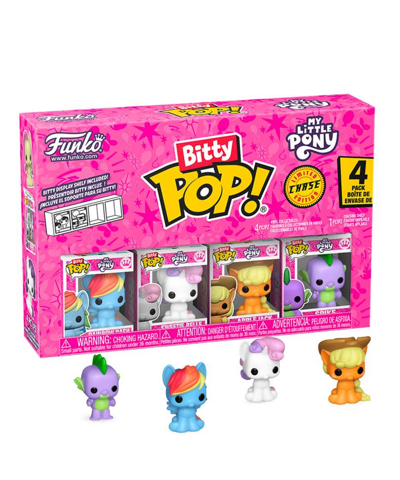 Rainbow Dash / Sweetie Belle / Applejack / Spike (4-Pack)
