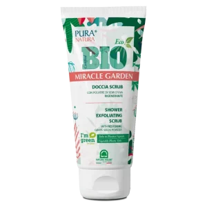 MIRACLE GARDEN BIO DOCCIA SCRUB CORPO con Polvere di Semi d’Uva, Rigenerante MIRACLE GARDEN BIO DOCCIA SCRUB CORPO con Polvere di Semi d’Uva, Rigenerante