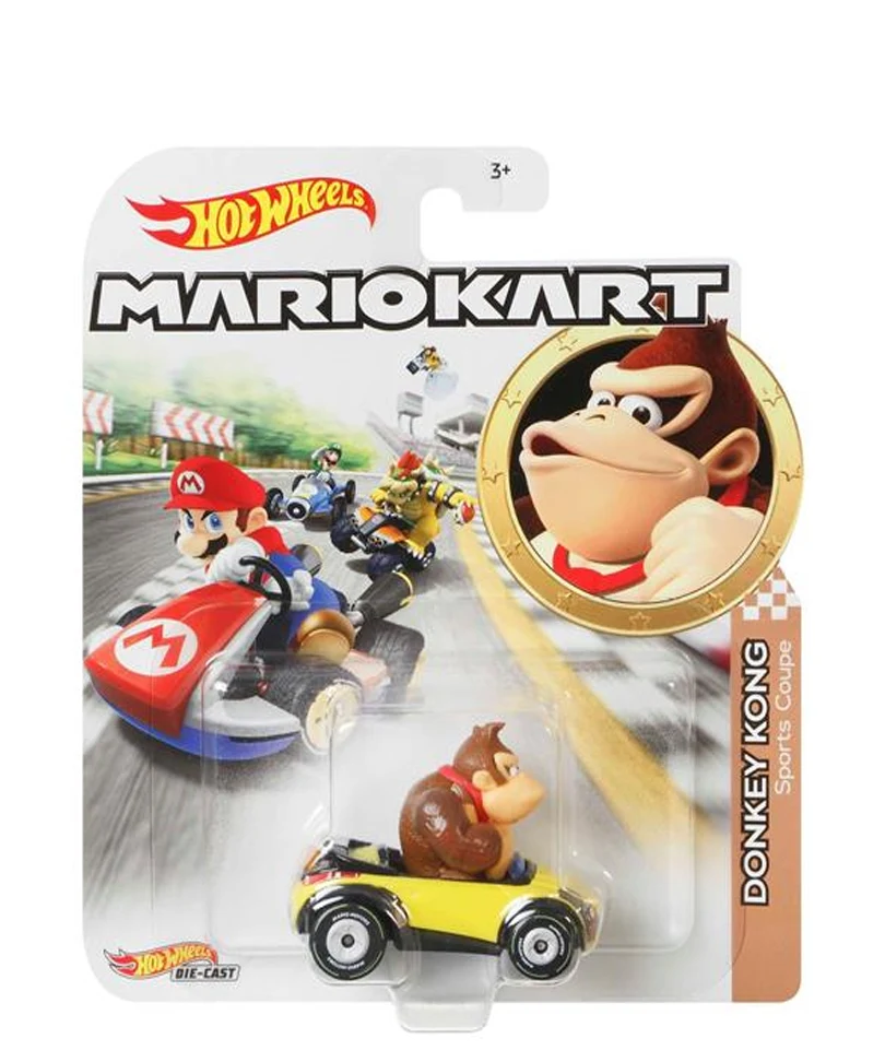 Hot Wheels Super Mario Kart Scala 1:64 - Donkey Kong