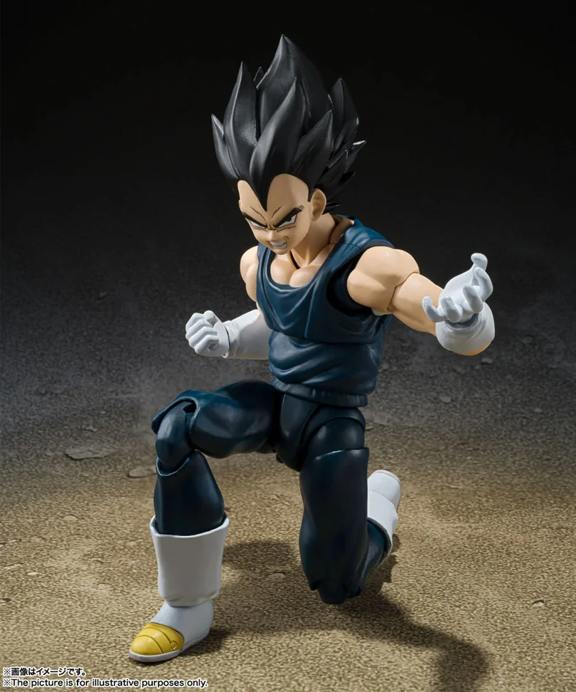 Dragon Ball - Vegeta 'Super Hero' - Action Figure S.H. Figuarts 14 cm - immagine 3