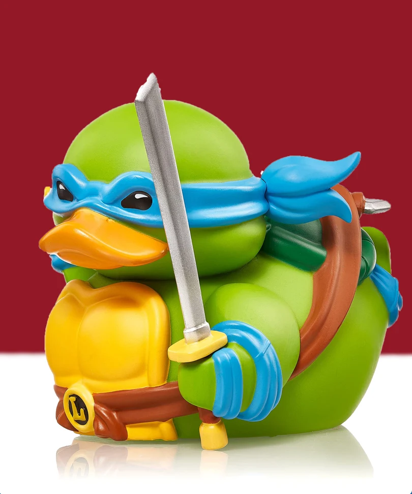 Teenage Mutant Ninja Turtles Leonardo TUBBZ Cosplaying Duck Collectable