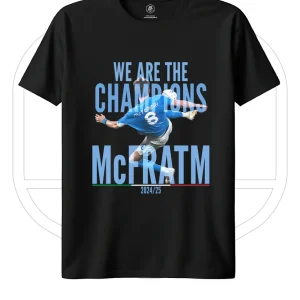 Maglia Napoli Mc Fratm 4° Scudetto 2025 – T-Shirt Celebrativa Campioni d’Italia Maglia Napoli Mc Fratm 4° Scudetto 2025 – T-Shirt Celebrativa Campioni d’Italia