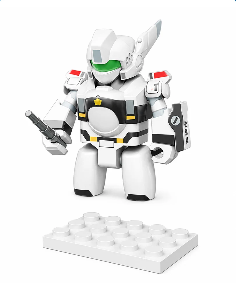 Mobile Police Patlabor - Av-98 Ingram Unit 1 - Brickroid Mini Figure - immagine 2