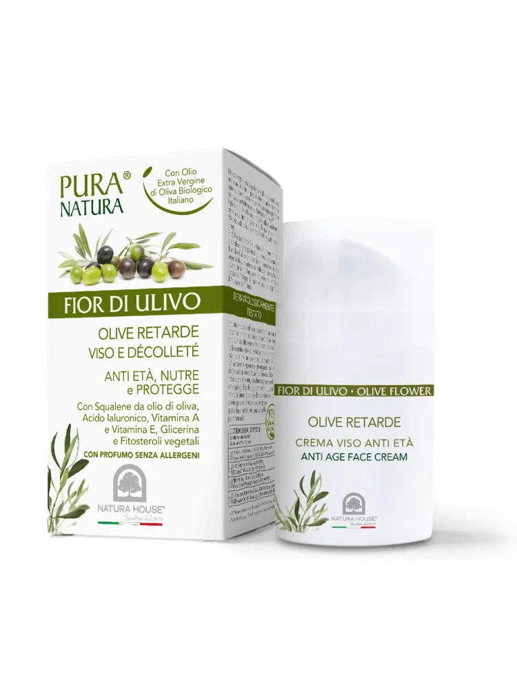 FIOR DI ULIVO CREMA ANTIETA' VISO & DÉCOLLETÉ Nutre e Protegge - immagine 2