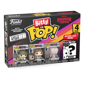 Hopper / Joyce / Demogorgon / Mystery Bitty (4-Pack)
