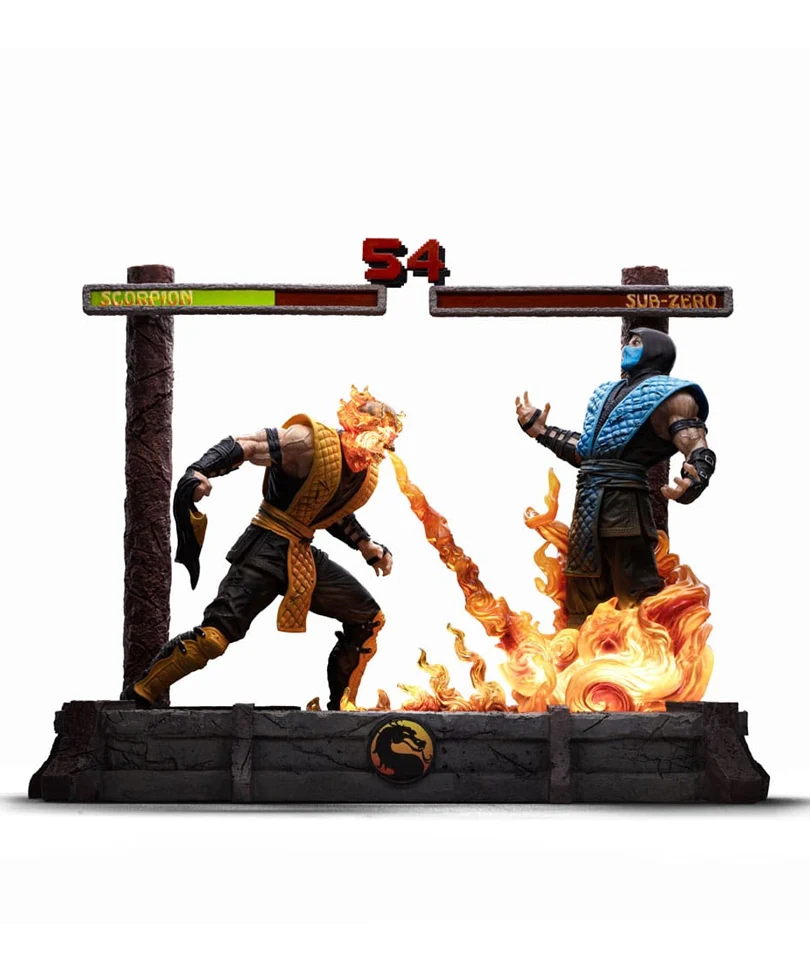 Mortal Kombat Deluxe Art Scale Statue 1/10 Scorpion Fatality 27 cm