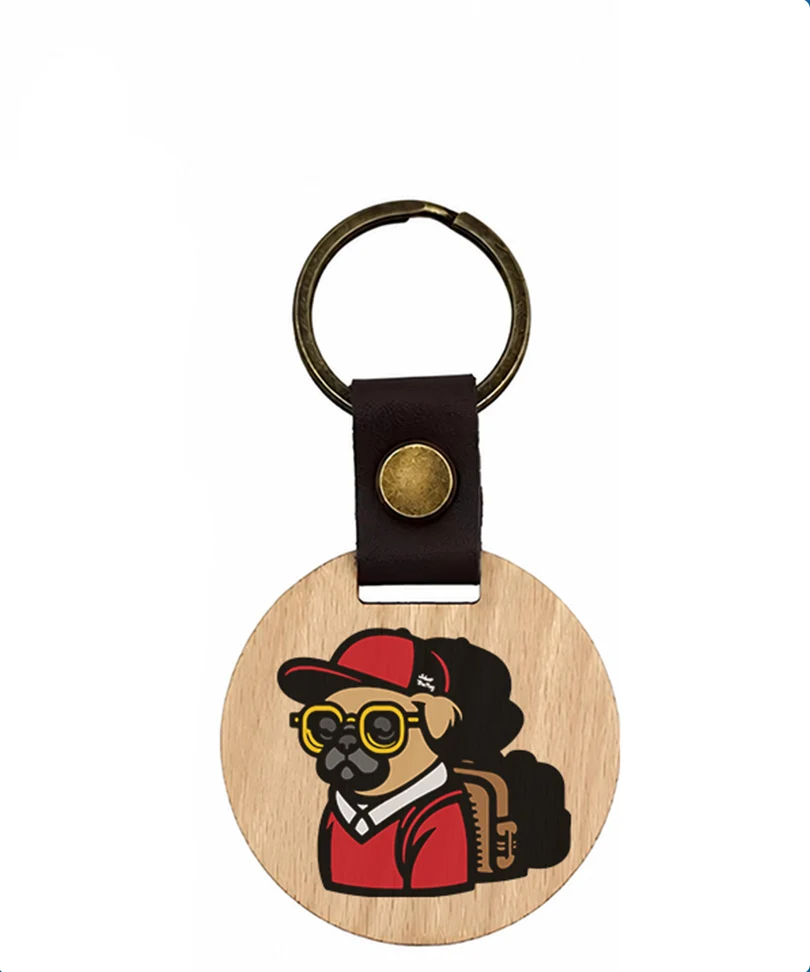 Portachiavi in Legno Personalizzato - immagine 3