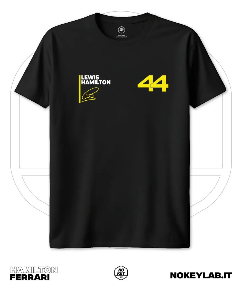 Lewis Hamilton x Ferrari: La Maglia per i Veri Fan della Formula 1