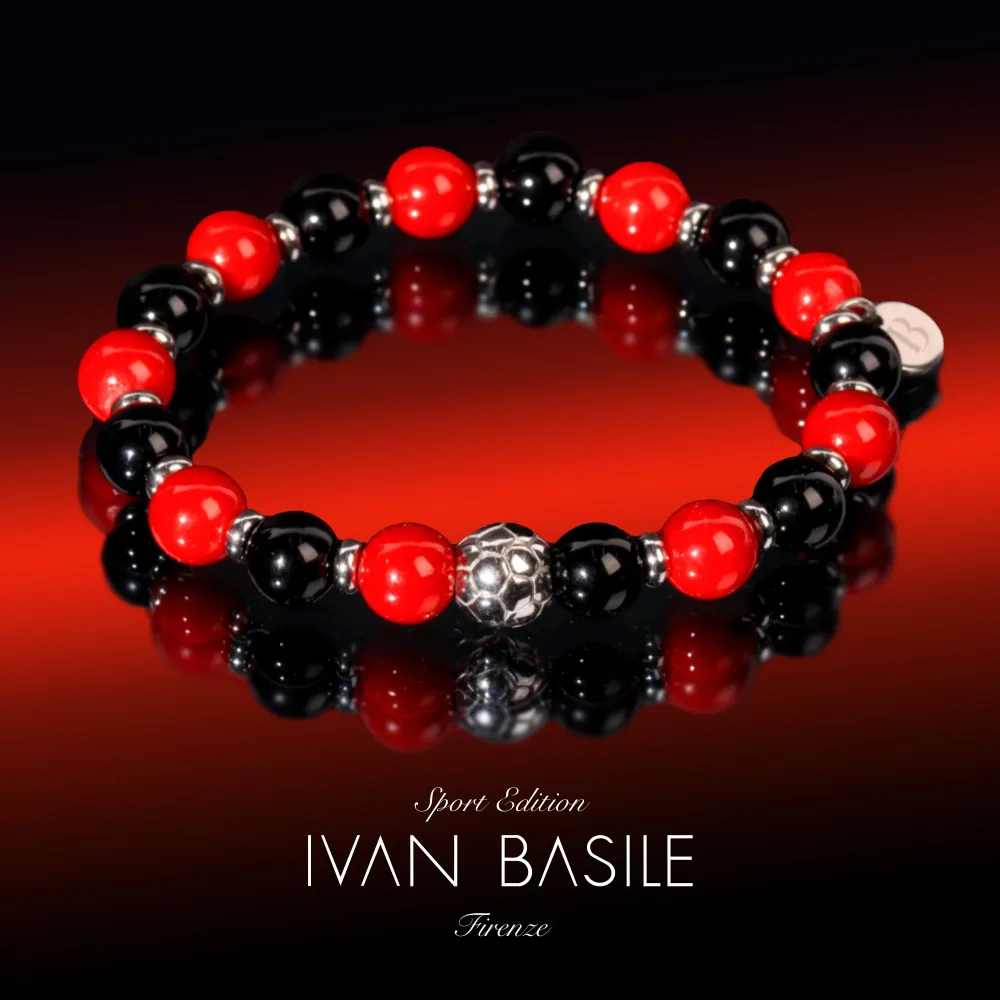 ROSSO NERI bracciale elastico