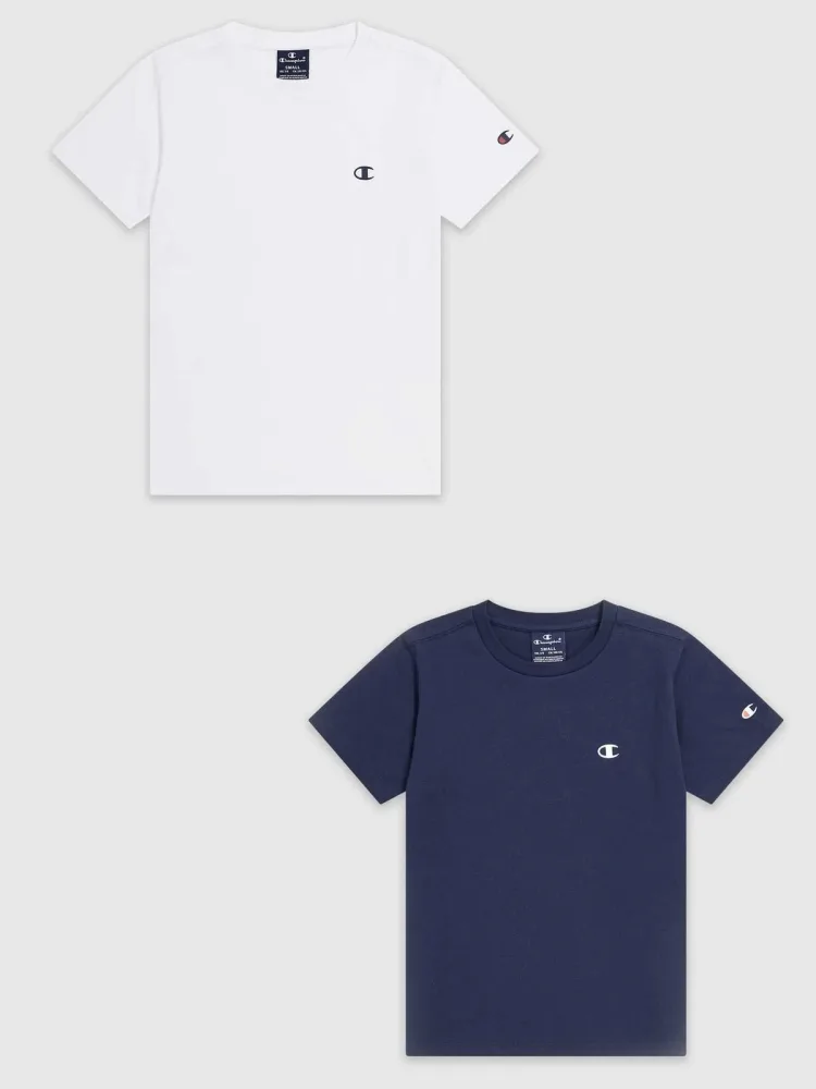 Champion T Shirt Junior 2 Pack