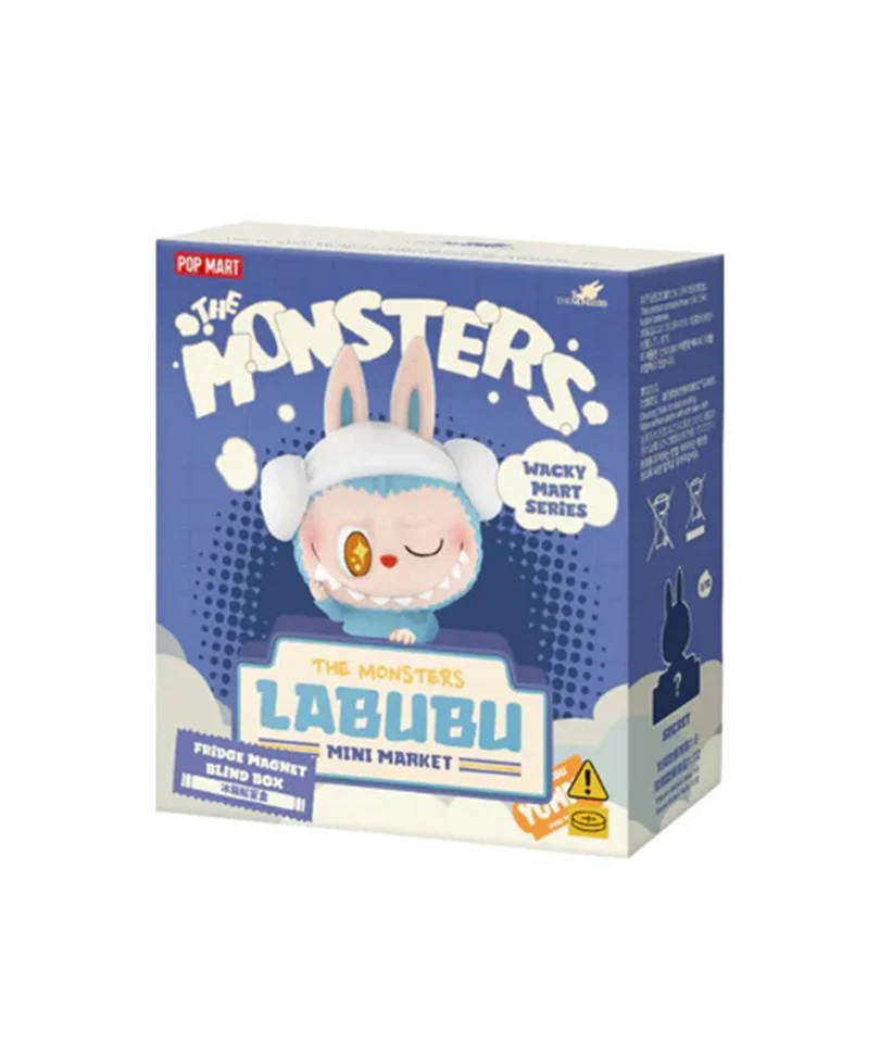 Labubu Wacky Mart Series Fridge Magnet Blind Box - Pop Mart Official Figure