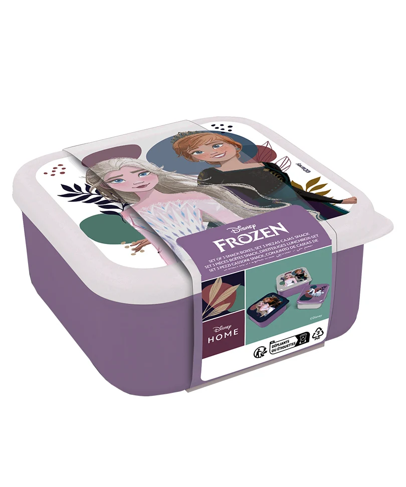 Frozen - Elsa & Anna - Snack Boxes - 3 pcs - immagine 2