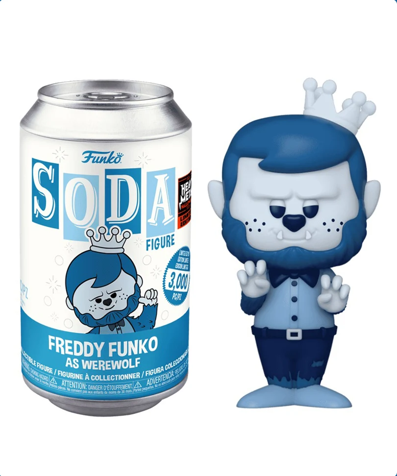 Freddy Funko as Werewolf Soda