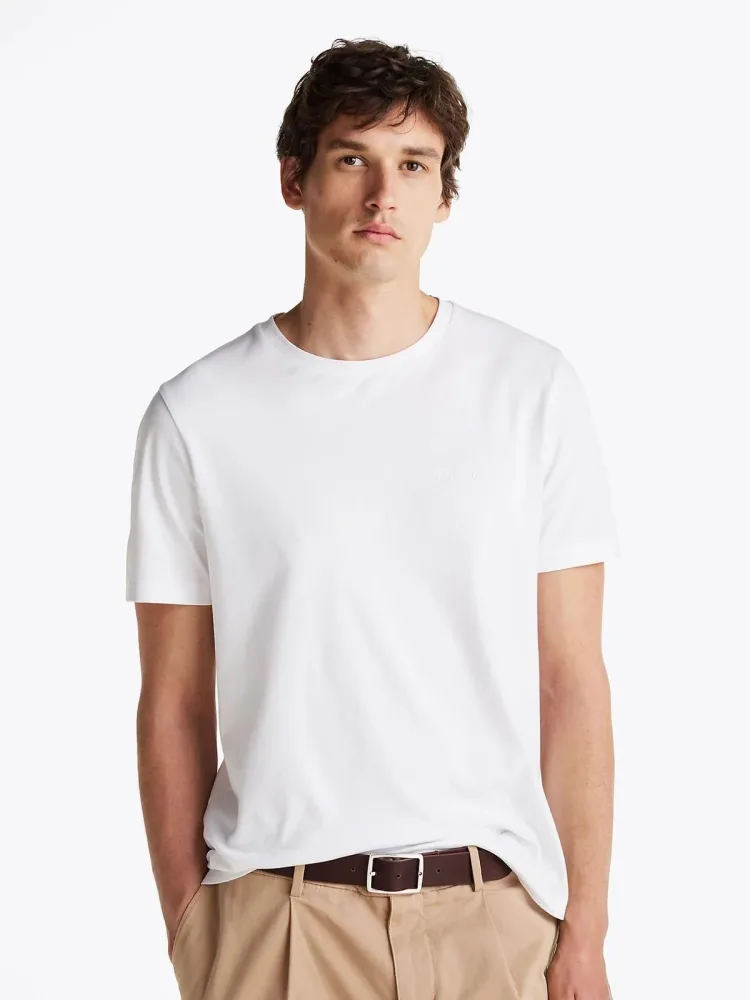 Tommy Hilfiger T Shirt Uomo Light Interlock