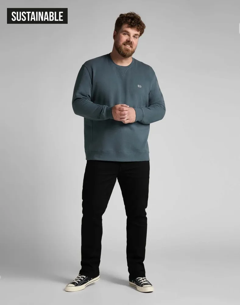 Lee Felpa Uomo Plain Crew
