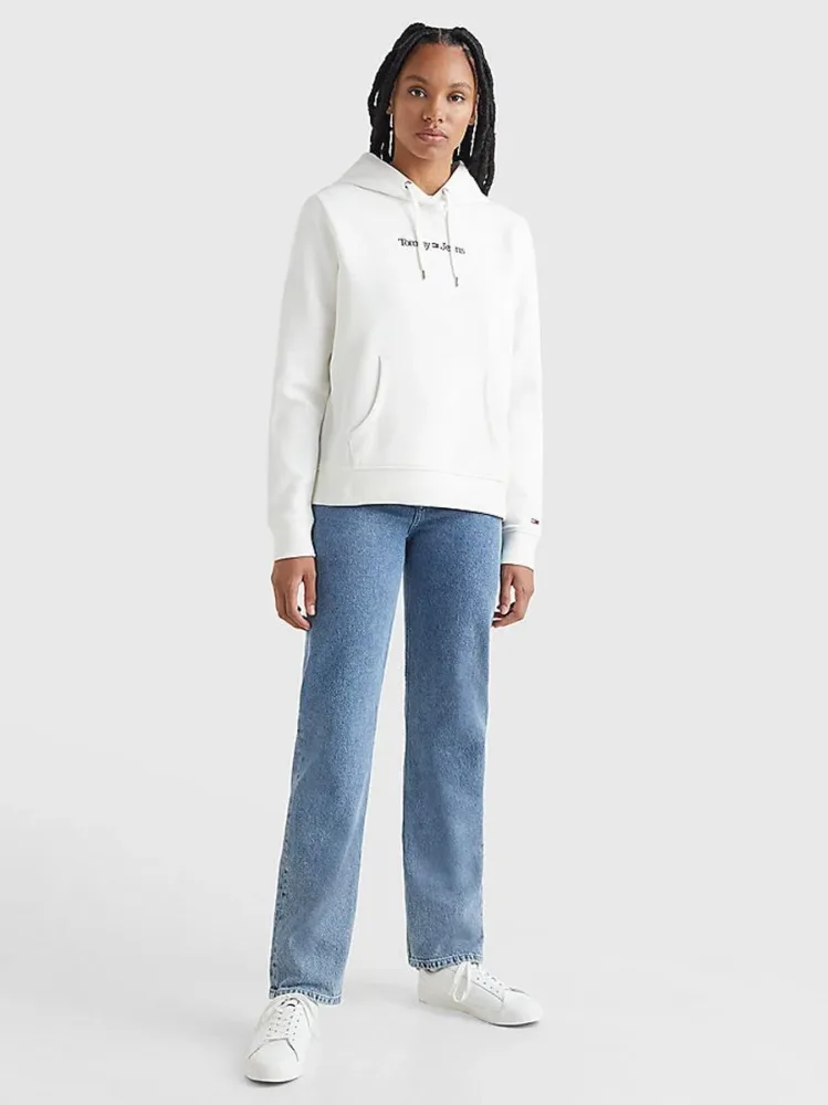 Tommy Hilfiger Felpa Donna Linear Hoodie - immagine 3