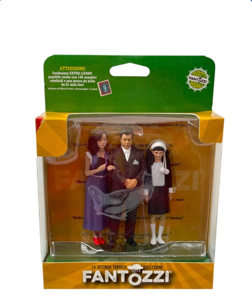 Fantozzi - Famiglia Fantozzi - Ragionier Ugo "Servili Auguri Edition" Cine-Mini PVC - immagine 3