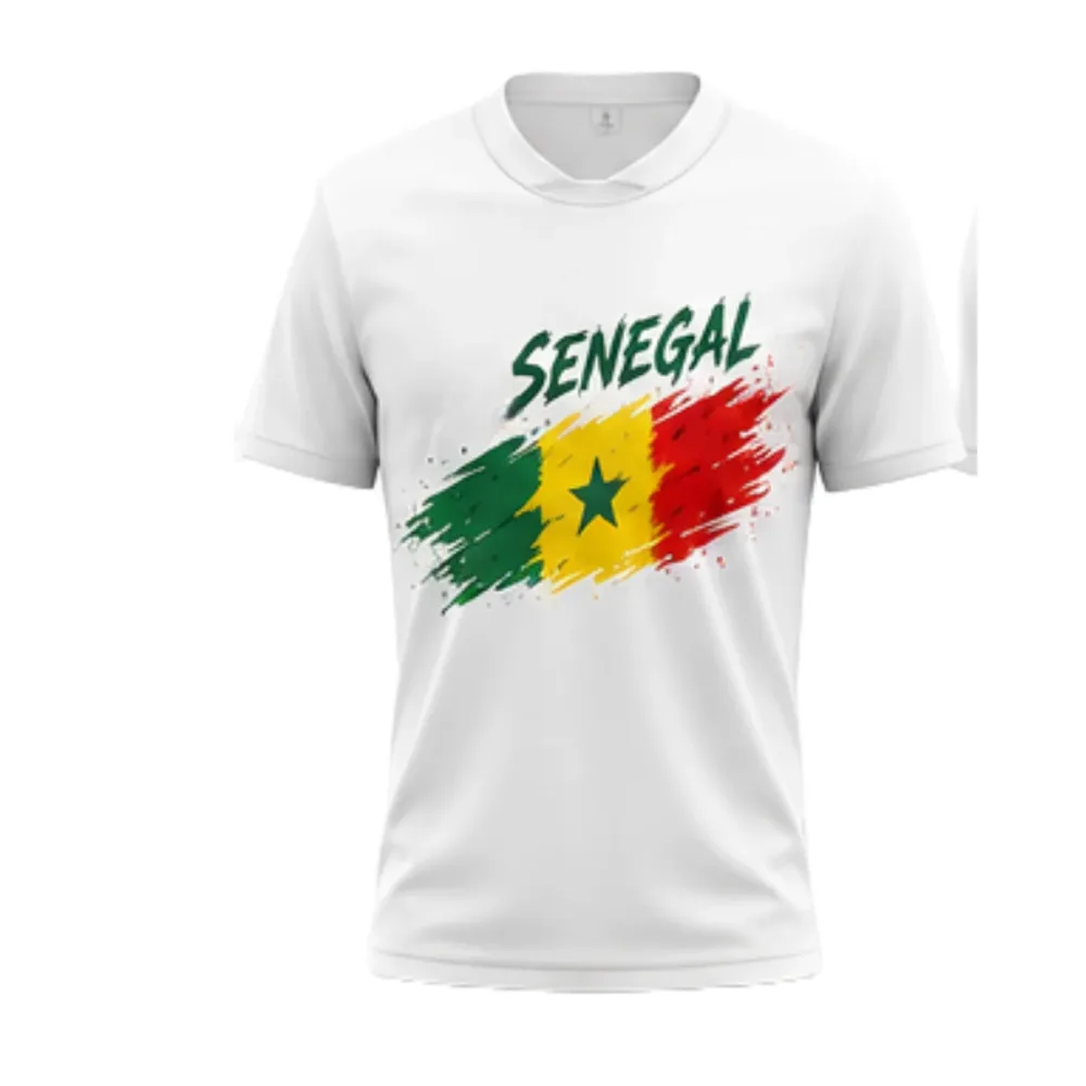 Maglia Mondiale 2026 in Cotone – Senegal