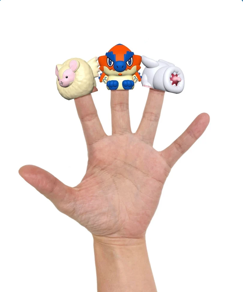 MONSTER HUNTER - Capcom Figure Builder Finger Puppet (8pcs) - 3.5-5cm - immagine 3