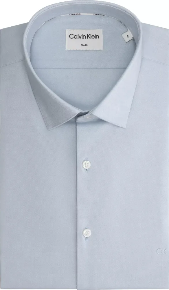 Calvin Klein Camicia Uomo Tonal Structure