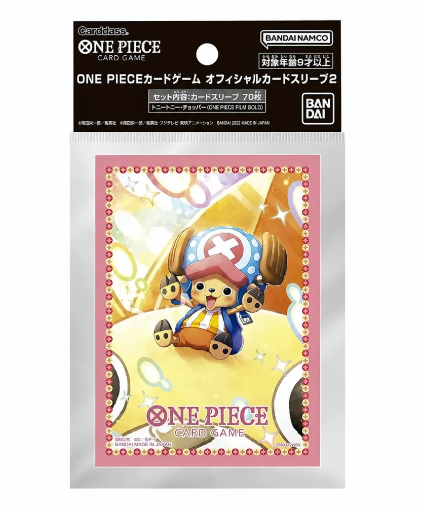 One Piece Card Game - Sleeves - Tony Tony Chopper Vol.2 70 Pz.