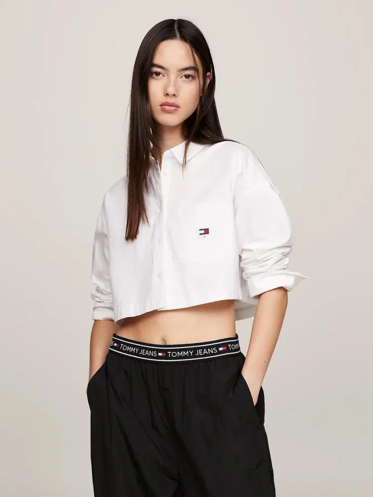 Tommy Hilfiger Camicia Donna Crp Badge