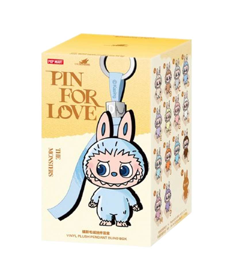 Labubu Pin For Love Series (A-M) Blind Box – Pop Mart Official Figure