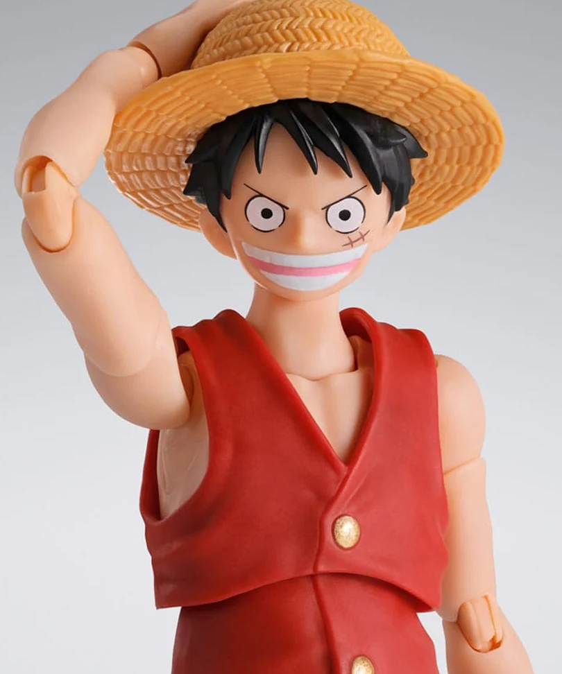 One Piece - Luffy "Romance Dawn" - Action Figure S.H. Figuarts 15 cm - immagine 3
