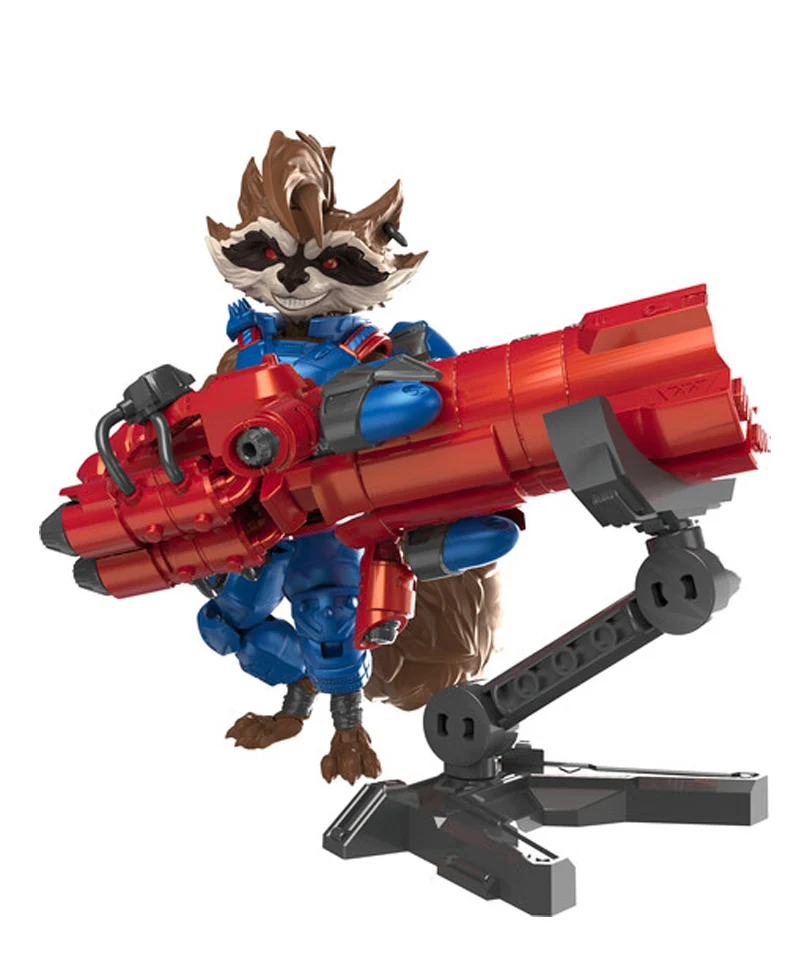 Marvel Rivals Blokees Plastic Model Kit Champion Class 08 Rocket Raccon - immagine 3